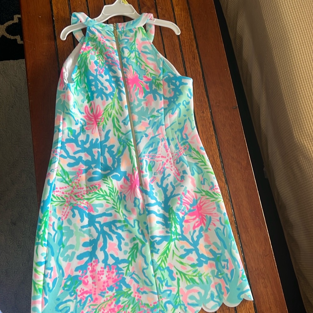 Never worn Lilly scallop bottom dress